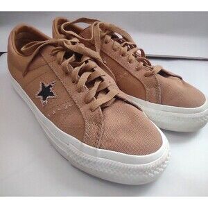 CONS Converse One Star Pro Ox Low Top Skate Shoes Tan M8/W9.5